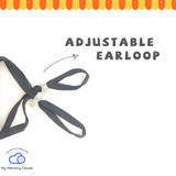 Rainbow Face Mask with Filter Pocket, Antibacterial, Adjustable Earloop, Washable, Reusable, Unisex, Neoprene Mask, Easy Fit.