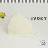 Organic Cotton - Antibacterial Face Mask for Petite & Youth face mask Adjustable Earloop Washable Reusable Unisex fancy face mask light weight