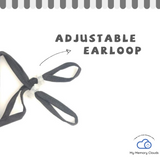 Organic Cotton - Antibacterial Face Mask for Petite & Youth face mask Adjustable Earloop Washable Reusable Unisex fancy face mask light weight