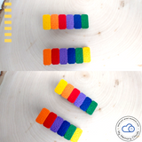 Stylish Rainbow hair clips Hair pins easy clip hair clips daily hair clips Gift hair accessories