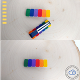 Stylish Rainbow hair clips Hair pins easy clip hair clips daily hair clips Gift hair accessories