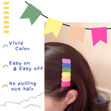 Stylish Rainbow hair clips Hair pins easy clip hair clips daily hair clips Gift hair accessories