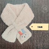 Kids Neck Warmer Winter Scarf  kid Muffler Baby Scarf Soft Long Fleece doll deco Neck gaiter Neck wrap baby gift Christmas gift holiday gift