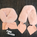 Kids Neck Warmer - Winter Scarf - kid Muffler - Baby Scarf -  Soft Fur hand knit Muffler - Neck wrap - baby gift Christmas gift holiday gift