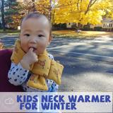 Kids Neck Warmer Winter Scarf  kids Muffler Baby Scarf Soft cotton fleece Neck gaiter Neck wrap baby gifts Christmas gift scarf Holiday Gift