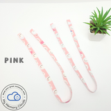 Face Mask Lanyard / face mask strap / Mask Necklace / Mask holder / Mask accessory - Non Stretch Cotton Woven